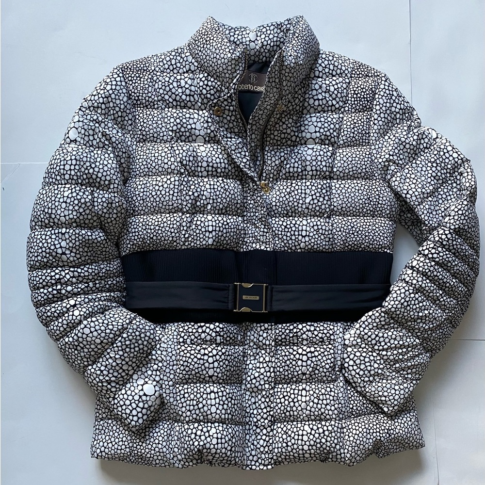 🎉HP🎉Belted Cropped Down Puffer Jacket - Picture 9 of 11